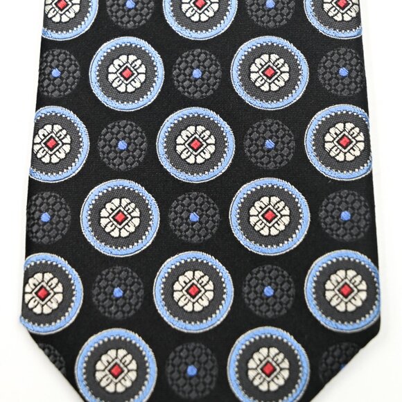 LOT of Two Daniel Cremieux Signature 7-Fold Neckties Ties Hand Made in Italy NEW - Picture 2 of 5